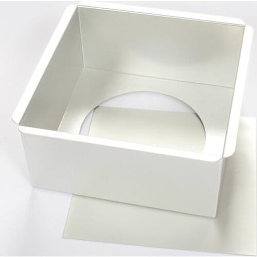 Cake Pan, Non Stick Square Shaped Cake Pan Bakeware Aluminum Cake Mold Tool