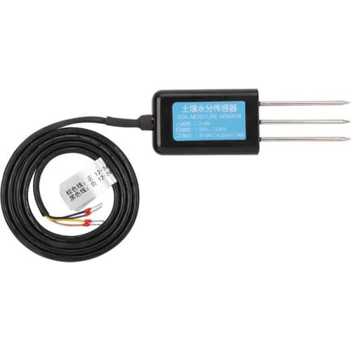 Hygrometer 4-20MA Output Waterproof Greenhouse Soil Moisture Humidity Sensor Tester Meter Humidity Meter