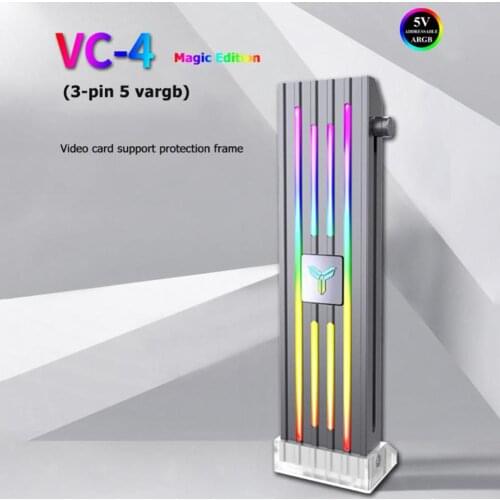 Jonsbo VC-4 ARGB Graphics Card GPU Brace Support for ATX/MATX/ITX Chassis Graphics Card Holder for PC Computer Dropshipping