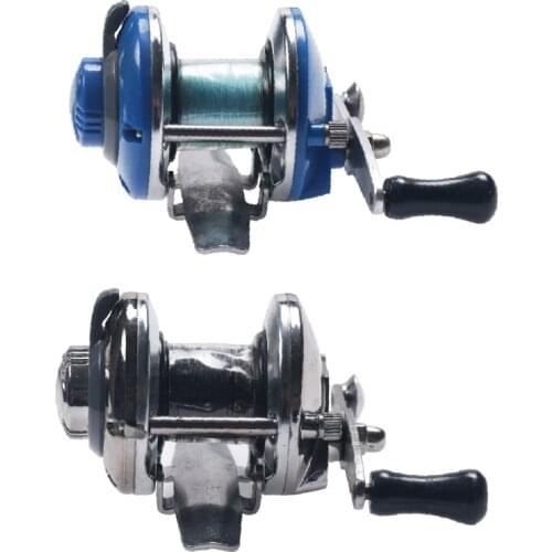 Baitcasting Boat Fishing Reel Compression Resistance Outdoor Winter Metal Bait Cast Roller Fishing Coil Fish Wheel