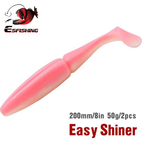 KESFISHING New Quality Lure 200mm 50g Easy Shiner New Color Fishing Lures Soft Bait For Sea Fishing