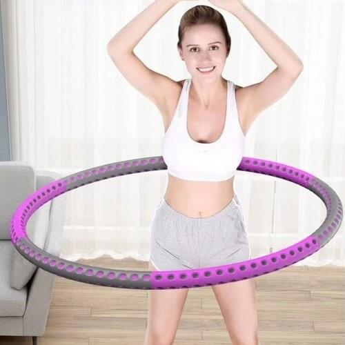 Massage Waist Hoop Weighted Fitness-Install Workout Slimming Exercise Thin Crossfit Bodybuilding Fitness-Equipment Lose Weight