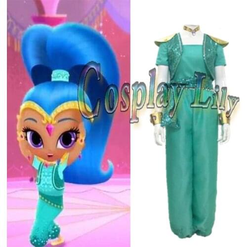 Shimmer shine cosplay costume fancy dress custom made