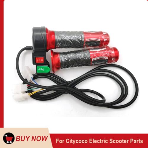 Modification Accessories 60V With Horn Handle Turn Handle Electric With Gear For Citycoco Modified Accessories parts