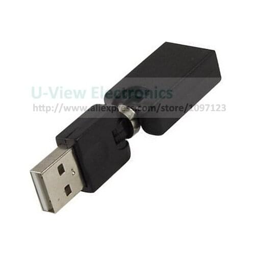 NCHTEK Flex USB Male to Female 90 180 360 Degree Rotating Swivel Twist Extension Adapter/Free Shipping/10PCS