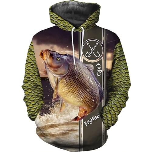 PLstar Cosmos New carp Fashion Animal Fishing Art Harajuku casual Tracksuit Funny 3D Hoodies/Sweatshirt/Jacket/Mens Womens-5