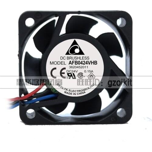 New original DC24V 0.15 AFB0424VHB 4015 4CM cm cooling fan