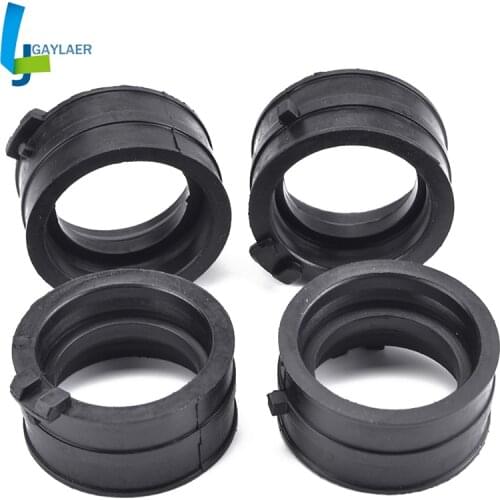 Motor Carburetor Interface Adapter Intake Manifold Pipe Rubber Clamp For Honda 16211-MV9-670 CBR600 CBR 600 F2 F3 1991-1998