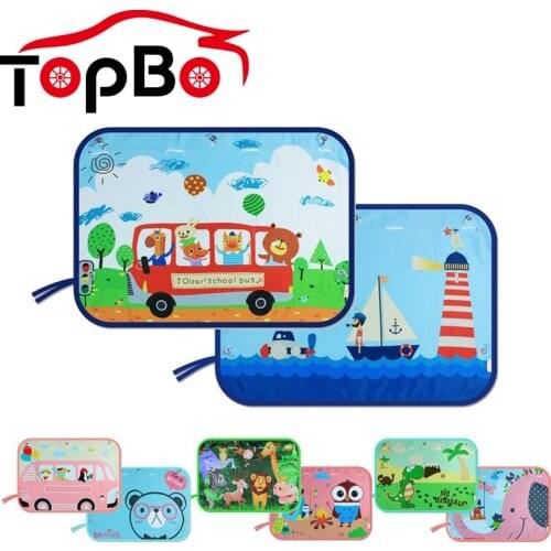 1Pcs Children Cartoon Car Sunscreen Curtain Car Side Window Sunshade for Baby Child Kids Sun Visor UV Protection Curtain