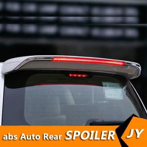 For Land Cruiser LC200 Spoiler 2010-2018 Toyota Land Cruiser FJ150 Spoiler ABS plastic Material Car Rear Wing Color Rear Spoiler
