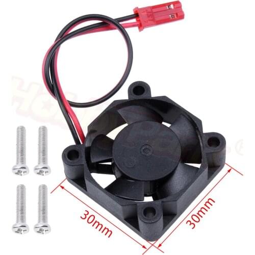 High Speed Cooling Fan 25*25mm / 30*30mm for Motor Heat Sink DC Brushless Fan DC 5V 0.16A For RC model car