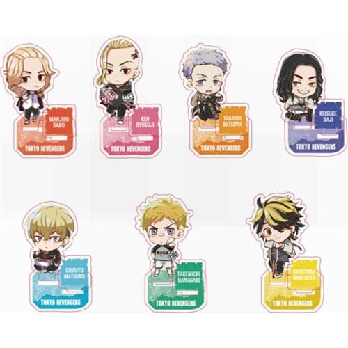Anime Tokyo Revengers Acrylic Stands Manjiro Ken Takemichi Hinata Atsushi Figure Cosplay Model Plate Fans Gift Collection Props