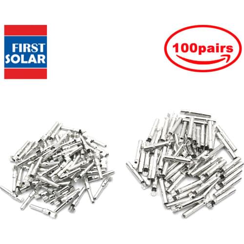 10pairs x 30A 1000V PV Connector male and female inside metal core use for solar cable connect universal type copper contacts