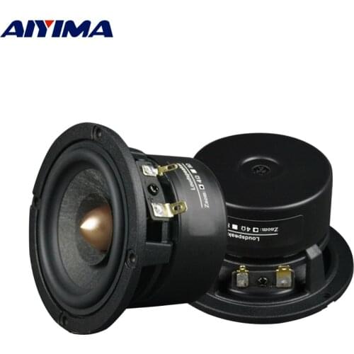 AIYIMA 2Pcs 3 Inch Full Range Speakers 4 8 Ohm 30W Hifi Home Theater Sound Power Speaker DIY Bookshelf Loudspeaker Driver