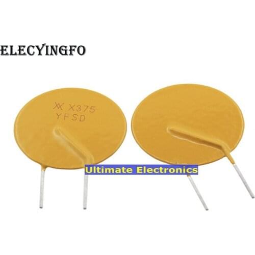 30pcs PTC Resettable fuse RXEF375 72V 3.75A