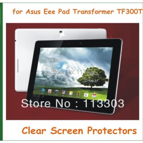 5pcs Clear Full-Screen Protector Size 257x175mm for Asus Eee Pad Transformer TF300 TF300T No Retail Package Free Shipping