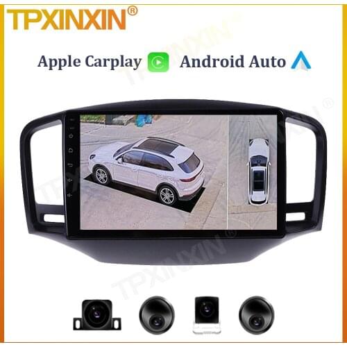 6+128G For Roewe 350 2010-2016 Android 10 Car Stereo Tape Recorder Multimedia Player GPS Navigation Head Unit Radio IPS Screen