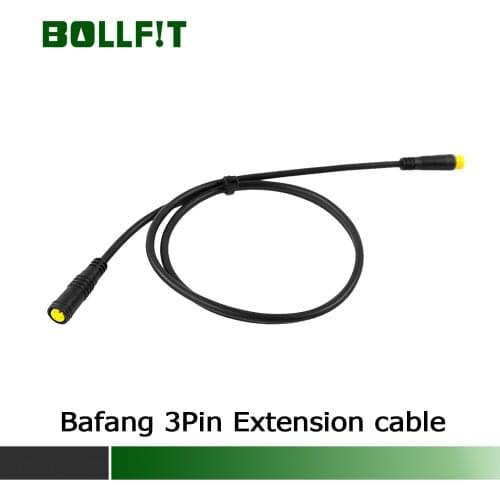 Bollfit Bafang Throttle Ebrake PAS Extension Cable 3 Pin 8Fun Mid Drive Motor Conversion Component BBS01 BBS02 BBSHD