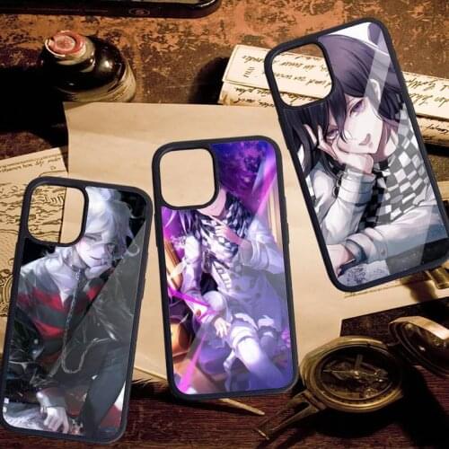 Kokichi Ouma Girl Phone Case PC for iPhone 11 12 pro XS MAX 8 7 6 6S Plus X 5S SE 2020 XR