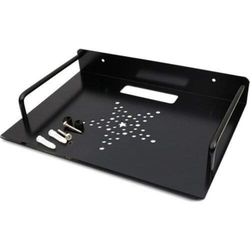 Space Aluminum Wall Mount Bracket Tv Accessories Wifi Router Tv Box Set-Top Box, Mini Computer