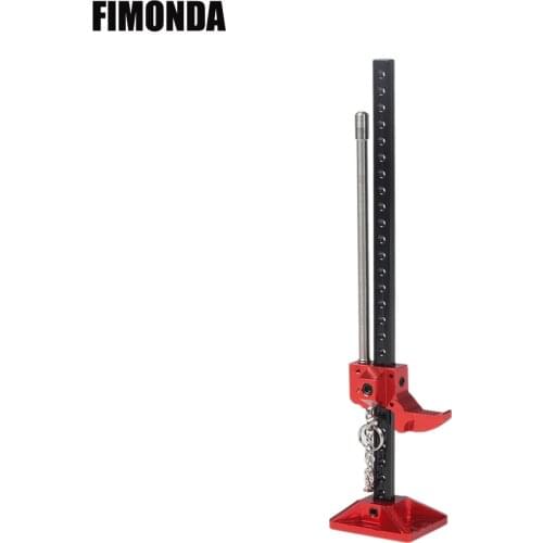 1/10 Scale Accessories Metal Mini Lifting Jack for RC Crawler Car Axial SCX10 Traxxas TRX4 Tamiya CC01 RC4WD D90 D110 Simulation