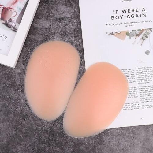 Drop Shaped Thin/Thick Butt Pad Booster Soft Silicone Buttocks Push Up Padded Removable Enhancing Inserts Hip Curve Lift Padding