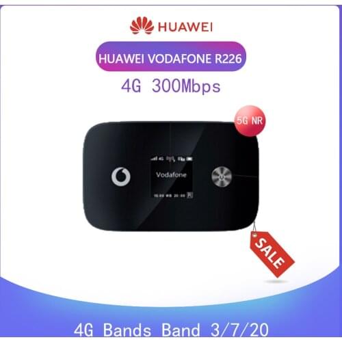 Unlocked HUAWEI Vodafone R226 4G LTE Cat6 Mobile WiFi Hotspot Pocket 4G Router 4G 300Mbps Modem with 3000mah battery PK E5786