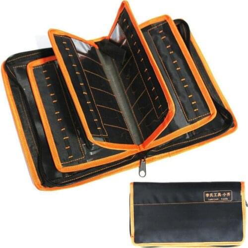 LISHI 2 in 1 Tool Bag Special Carry Bag Case Locksmith Tools Storage Bag Durable For Lishi Tool Set 50pcs