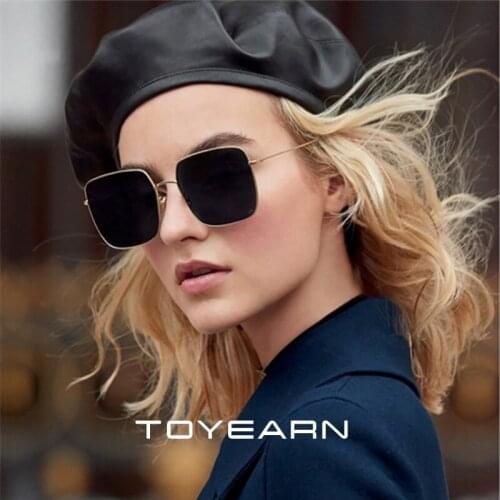 TOYEARN Women's Square Sunglasses