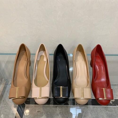 2021 Fashion Design Office Womens Pumps High Heel 5.5 CM Patent Leather Genuine Sheepskin Temperament Style Shoes db010