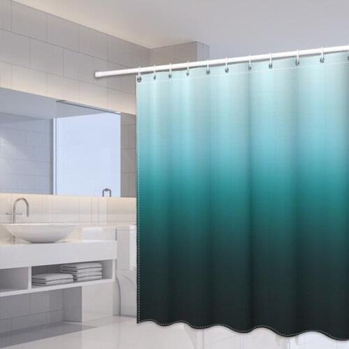 Grant Color Printing Waterproof Shower Curtain Shower Curtain Toilet Bathroom Partition Curtain