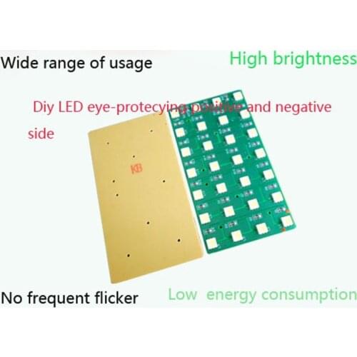 Highlight paster led lamp panel diy led lamp lithium battery 18650battery supply power directly 5W