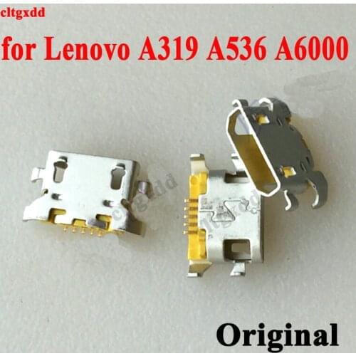 10 20pcs micro mini usb Charging port jack socket Connector for Lenovo A319 A536 A6000 A6000T A6010 Vibe A859 P2 P2C72