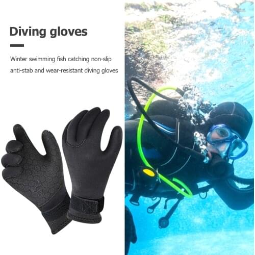 3mm Neoprene Men Women Keep Warm Scuba Diving Gloves Windsurfing Surfing Spearfishing Snorkel Fisher Gloves Anti Scratch