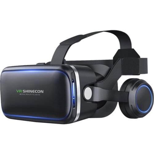 3D VR Glasses Virtual Reality Full-Screen Viewable Wide-Angle 3D Smart Virtual Reality Glasses Head-Mounted Game All-In One