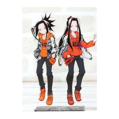 Anime YOU ASAKURA AMIDAMARU SHAMAN KING Acrylic Keychain Stand Figure Model Plate Tabletop Decor Collection Toy Gift