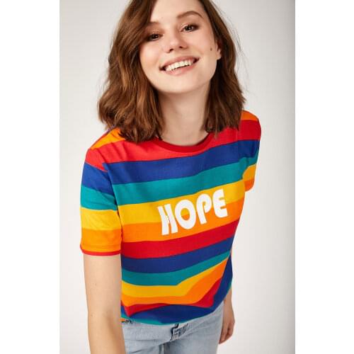 Bigdart Women's T-shirts With Inscriptions