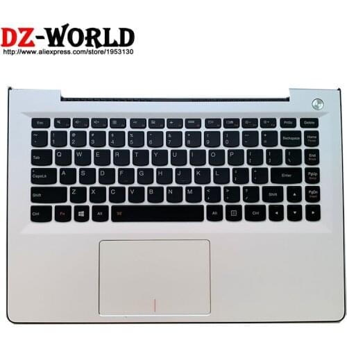 Palmrest Upper Case With US English Backlit Keyboard Touchpad for Lenovo U31-70 Ideapad 500S-13ISK Laptop C Cover 5CB0J30905