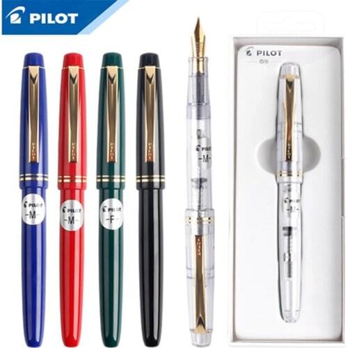 PILOT 78g 78g+ 22k golden original Iridium fountain pen students practice calligraphy ef f m nib ink cartridge con50 converter