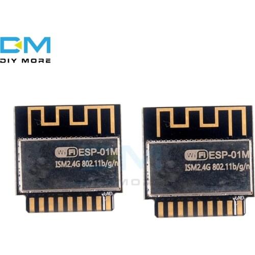 ESP8285 ESP01 ESP-01 ESP8266 1M ESP-01M Wifi Module Board IOT Wireless Transceiver Receiver Replace ESP8266 1MByte Flash