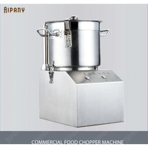 HJ6A Electric Commercial High Capacity Food Shredder Slicer Pepper Chopper Meat Vegetable Food Broken Cutting Chopper Machine