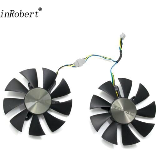85mm 4Pin GFY09010E12SPA 42mm 0.5A Cooler Fan Replacement For ZOTAC GTX 1070 Mini GTX1070 Mini Graphics Card Cooling Fans