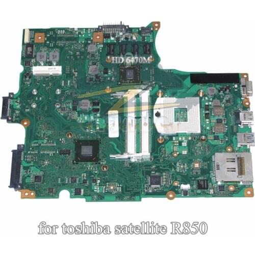 FAL5SY2 A297 for toshiba satellite R850 laptop motherboard HM65 HD 6470M DDR3