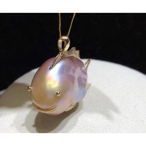 Cute Fish Animal 925 Sterling Silver Pendant Mounts Findings Settings Jewelry Fittings Women Accessories for Pearls Beads Stones