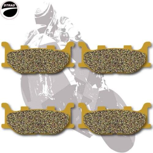Motorcycle Brake Pads Front For YAMAHA FZ6 04-07 XVS 1100 99-09 FZ6R 09-10 XJR 400 93-96 YP 400 05-08 XP 500 04-07 XJ 600 98-03