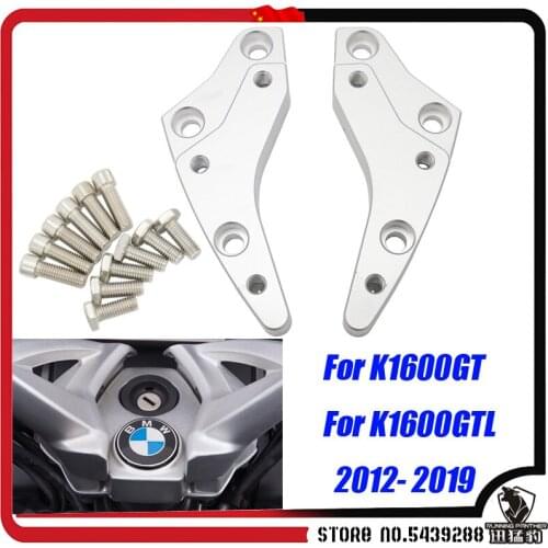For BMW K1600GT K1600GTL K1600 K 1600 GT L 1600GT GTL 2012-2019 Motorcycle Aluminum Alloy Handlebar Risers Height up Adapters