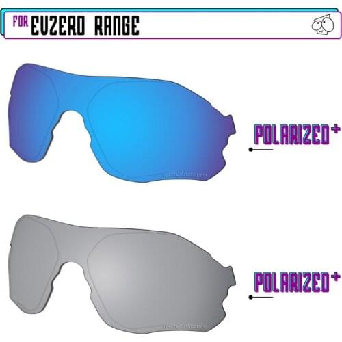 EZReplace Polarized Replacement Lenses for - Oakley EVZero Range Sunglasses - Sir P Plus-BluePPlus