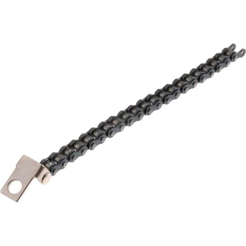 Tooyful Durable Metal Drum Pedal Single Link Linkage Connecting Chain for Drum Kit Accessory