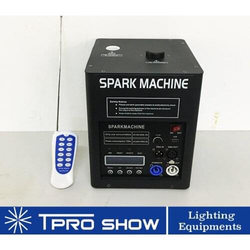 Professional Dmx Stage Sparkler Dj Wedding Fireworks Machine 700W Cold Pyro Spark Fountain Wireless Remote Sparkular Effect Show