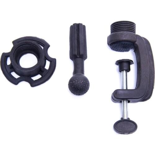 Black Adjustable Mannequin Holder Wigs Stand For Mannequin Head Hair Training Tool Stand Desk Table Clamp